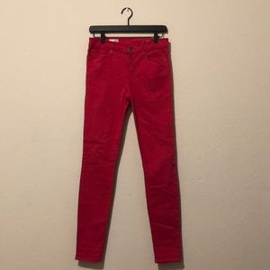 Pink legging jean